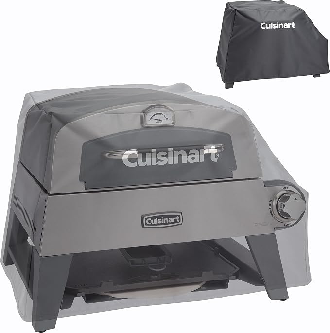 Cuisinart Portable Grill Stand Bundle with Pizza Oven Cover