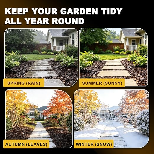 Rock Glue for Landscaping - 2 Gallon Strong Adhesion Mulch Glue, Ground Coverage & Pet Safe Gravel Stone Adhesive, Fast-Drying & Weather-Resistant Mulch Glue for Walkways, Yards, Patios, Wood