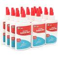 Liquid Glue (12 Pack) - 4 oz Washable School Glue, Bulk, Non-Toxic for Kids, for Slime, Arts and Crafts - by Enday