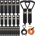 22PCS Heavy Duty Storage Straps Garage Hooks Tool Organizers and Fastening Straps Cord Wrap Keeper, Cable Straps for Cords, Hoses, Rope, RV, Boat, Garage Storage and Organization