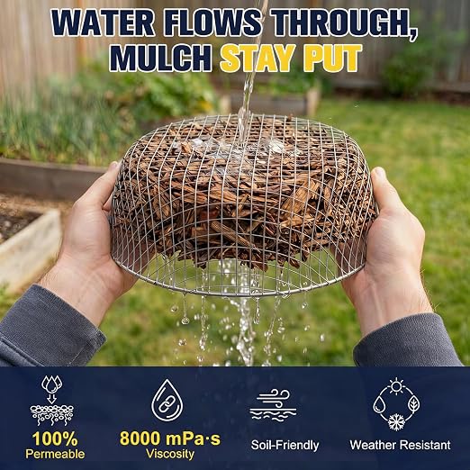 Teexpert Mulch Gravel Glue for Landscaping: 1 Gallon Rock Glue Fast-Dry Gravel Adhesive for Stone Pea Pebble Rubber,Strong Weather-Resistant Rocks Lock for Landscape Outdoor Yards Garden Bed Paver