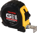 TAJIMA Tape Measure - 16 ft / 5m x 1 inch G-Series Measuring Tape with Dual Metric/Standard Scale & Acrylic Coated Blade - G-16/5MBW