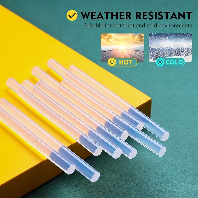 Magicfly Hot Glue Gun Sticks, Huge Pack of 800, 6 lbs, 4 Inch Long and 0.27 Inch Diameter Mini Hot Melt Glue Sticks, Compatible with Most Glue Guns, for DIY Craft Projects and Sealing