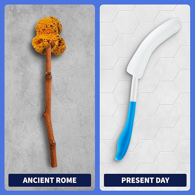 The Butt Brush - Dedicated Shower Brush - Easy Reach for All Body Types