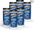 Endust For Electronics; Screen & Surface Cleaning Wipes, For TV, Phone, Computer Monitor, Laptop, Tablet, Pre-Moistened, Alcohol and Ammonia Free, 70 Count, 6 Pack (11506P6)