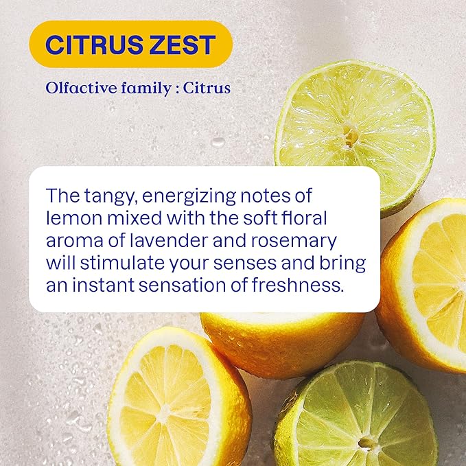ATTITUDE Dish Soap Refill, EWG Verified, Plant-Based & Vegan Dishwashing Liquid, Naturally Derived, Citrus Zest, 67.6 Fl Oz (Pack of 4)