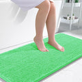 OLANLY Large Bathroom Rugs 50x30, Extra Soft Absorbent Chenille Bath Rugs, Rubber Backing Quick Dry, Machine Washable Bath Mats for Bathroom Floor, Tub and Shower, Home Decor Accessories, Mint Green