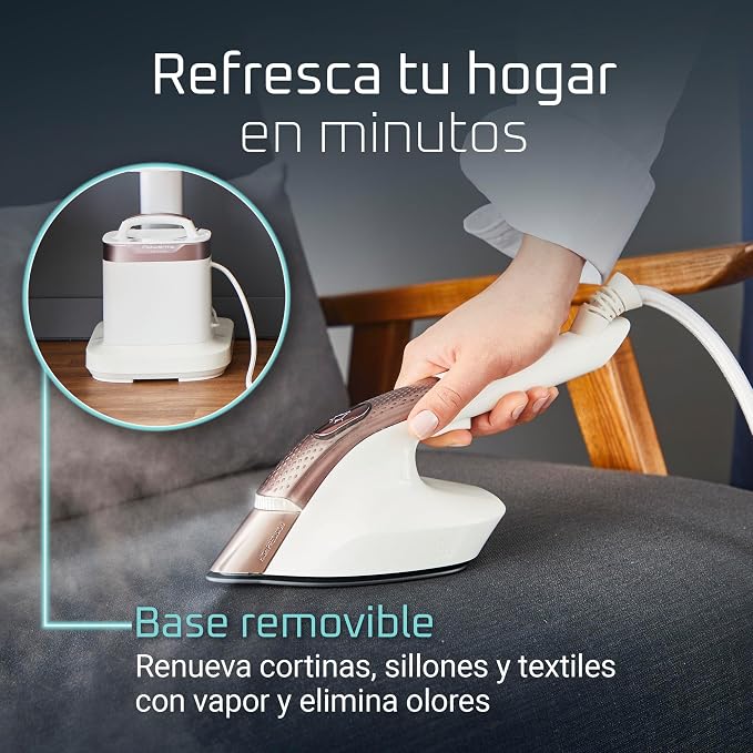 Rowenta IXEO Vision Steamer for Clothes with Ironing Board, All-in-One Steaming & Ironing,