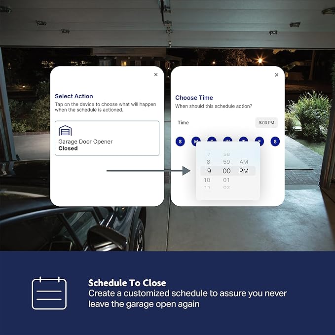 Chamberlain Belt Drive myQ Garage Door Opener, 3/4HP w/Fixed Camera | Ultra quiet belt drive, smart garage myQ integration, Includes: 2 remotes, wall control, battery backup & safety sensors
