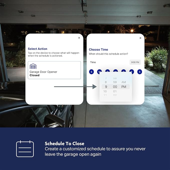 Chamberlain Belt Drive myQ Garage Door Opener, 1/2 HP w/Battery Backup | Ultra quiet, myQ compatible, Includes: 2 remotes, wall control, battery backup & safety sensors, 5-year motor warranty