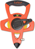Crescent Lufkin 1/2" x 50' Hi-Viz® Orange Engineer's Fiberglass Tape Measure - FE050D