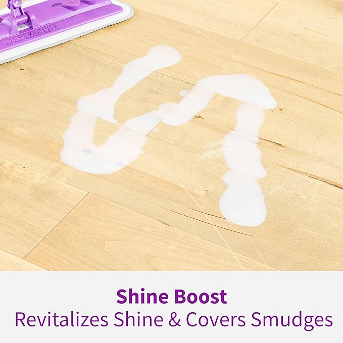 Rejuvenate Shine Refresher Floor Polish Covers Smudges, Protects And Boosts Shine On Sealed Hardwood, Laminate, Vinyl And Tile, 1 Gallon