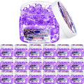 18 Pack Gel Odor Eliminator Beads 8 Ounce Scent Beads Bulk Air Freshener Removing Long Lasting Eliminates Odors for Home, Bathrooms, Cars, Boats, Rvs and Pet Areas(Lavender)