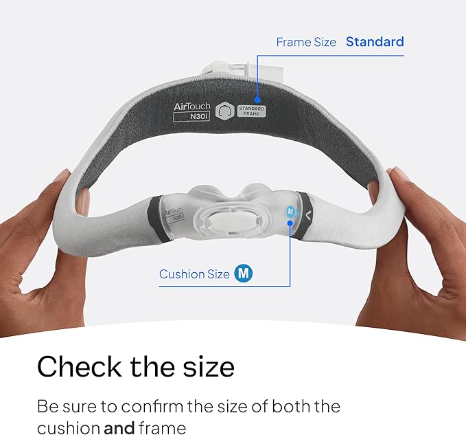 Resmed AirTouch N30i Frame System (Without Headgear) - Standard/Medium Cushion