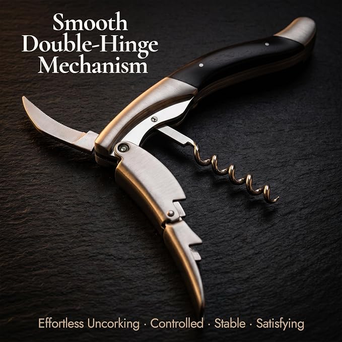 Premium Sommelier Wine Opener Set – Corkscrew, Aerator & Stopper