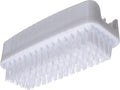 SPARTA 3623900 Plastic Hand Brush, Nail Brush With Polypropylene Bristles For Kitchens, Homes, Restaurants, 3.5 Inches, White, Dual Sided