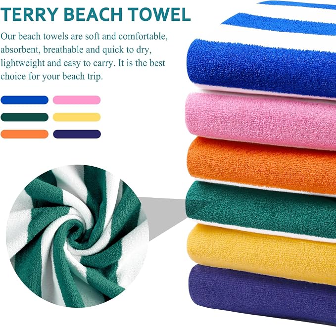 4 Packs Extra Large Beach Towel Bath Towel 72 * 40 Set Bathroom Sheets Bulk Oversized XL Big Absorbent Thick Giant Microfiber Terry Soft Blanket Clearance Turkish Toallas De Playa NOT Cotton Green