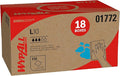 WypAll GeneralClean L10 Cloths Light Cleaning Wipes (01772), Pop-Up Box, Dairy Towels, Bulk Paper Wipers, White (18 Packs of 110 Sheets, 1,980 Sheet Total)