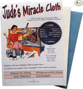 Jude's Miracle Cloth Microfiber Cleaning Cloth 4 Pack for Windows Mirrors Crystal Eye Glasses TV Computer Screen Countertops Cars & Boats Chemical Free (2 White 2 Blue)