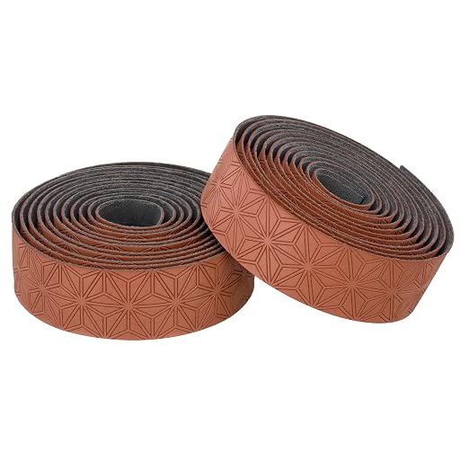 Supacaz Super Sticky Kush Gravel Bar Tape - Cycling Road Bike Handlebar Grip Tape Wrap (Coffee)