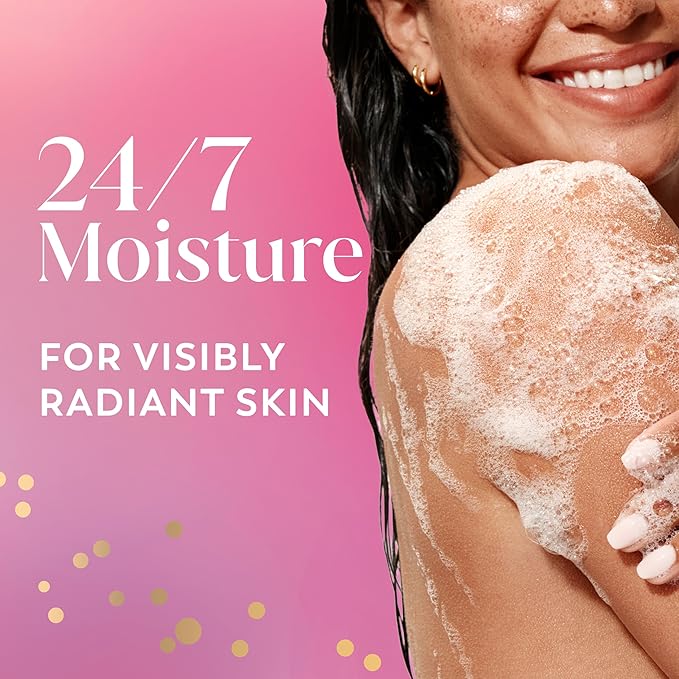 Olay Body Wash for Women, Intensely Hydrating, Pro-Hyaluronic Acid Serum Complex, Renews Moisture, Vitamin B3 Lameller Technology, For All Skin Types, Berry Bubbly Scent, 20 fl oz