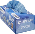 Arkwright Smart Rags Microfiber Cleaning Cloths, Pack of 50 in a Box, Lint Free 215 GSM Reusable Towels for Auto, Office and Household Cleaning, 16 x 16 in, Blue
