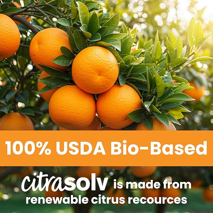 Citra Solv Concentrated Household Cleaner & Degreaser -Valencia Orange Scent 8 fl oz Safe, Effective, and Versatile Cleaning Solution, Natural Ingredients Non Toxic,Biodegradable, Made in USA (3)