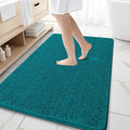 OLANLY Large Bathroom Rugs 59x35, Extra Soft Absorbent Chenille Bath Rugs, Rubber Backing Quick Dry, Machine Washable Bath Mats for Bathroom Floor, Tub and Shower, Home Decor Accessories, Deep Lake
