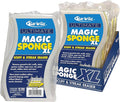 STAR BRITE XL Magic Sponge - 8 Pack - Extra Large, Long Lasting, Premium Melamine Boat Scuff Eraser - Multi-Purpose Scrubber - Bathroom, Kitchen, Floor, Bathtub, Toilet, Baseboard, Wall Cleaner