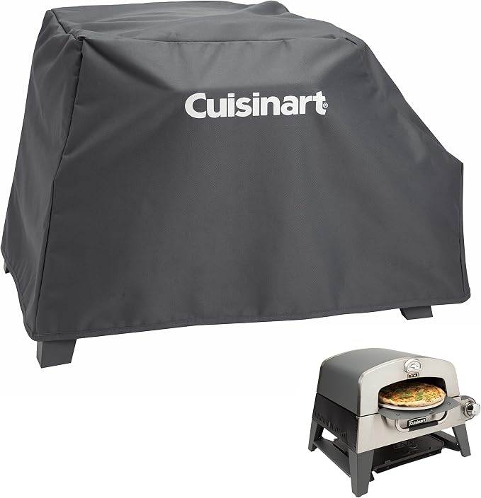Cuisinart Portable Grill Stand Bundle with Pizza Oven Cover