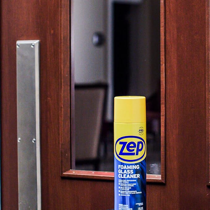 Zep ZUFGC24 Foaming Glass Cleaner 19 Ounces