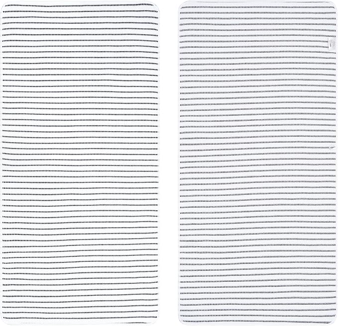 POLYTE 430 GSM Poly Blend Microfiber Quick Dry Waffle Bath Towel, 30x60 in | 4 Pack, Oversize, Lint Free, Body Towel