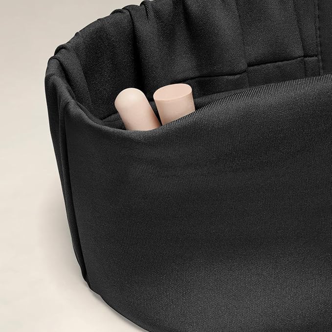 Away Sleep Mask - Premium Thermoregulating Eye Mask for Sleeping & Travel,100% Blackout, Soft, Contoured, Packable, Hidden Earplug Pocket, Navy Blue