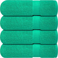 Infinitee Xclusives 100% Ring-Spun Cotton Bath Towels for Bathroom - Pack 4 | Luxury Super Soft, Absorbent & Quick-Drying |27x54 inches| Large Bathroom Towels Set |600 GSM| Gym, Shower, Spa & Hotel Use