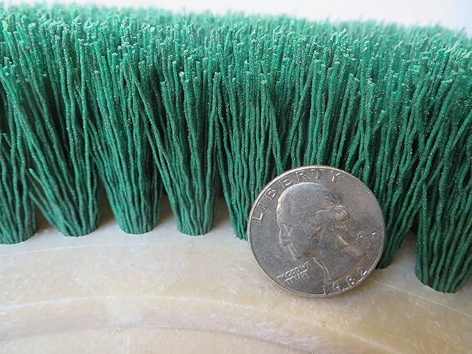 17" Machine, 15" Diameter New Scrub Grit Brush w/Plate 15NSGX92