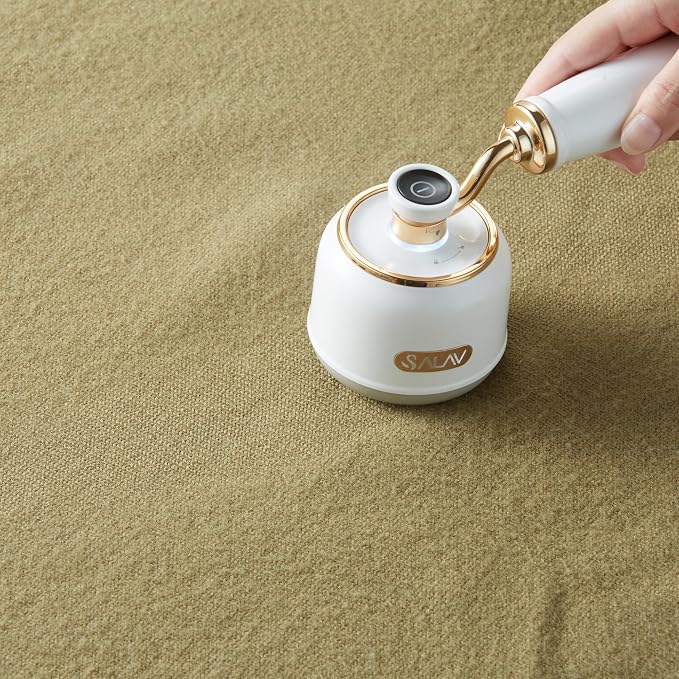 SALAV LR-900 Retro Edition Fabric Shaver and Lint Roller (Pearl)