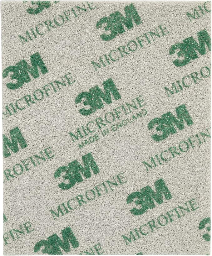 3M Softback Sanding Sponge 02600, 4 1/2 x 5 1/2 in, 20 Pack, Microfine Grit, Fast Cutting