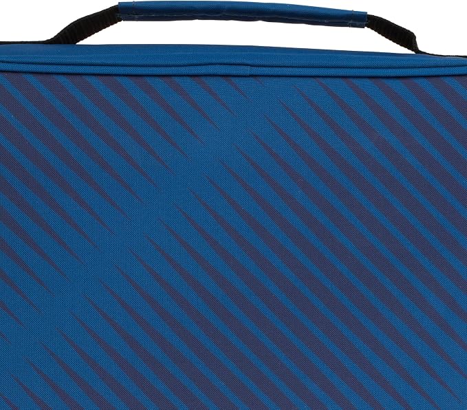 Five Star Zipper Binder,2 Inch 3-Ring Binder with Round Rings,5-Tab Expanding File,380 Sheet Capacity,Cobalt Blue (72534),(Pack of 4)
