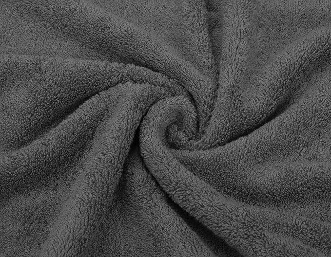 American Soft Linen 100% Cotton Luxury Turkish Towels, 6 Piece Towel Set | Soft Absorbent Quick Dry OEKO Tex Standard 100 Certificated Durable Machine Washable Breathable Premium Hotel Quality