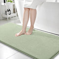 OLANLY Memory Foam Bathroom Runner Rugs 59x24, Long Bath Mats, Sage Green | Soft Quick Dry Bath Mats, Non-Slip, Absorbent Machine Washable Mat for Bathroom Floor, Tub and Shower, Home Decor Accessories