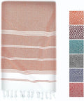 LANE LINEN Turkish Beach Towel, Super Absorbent, Durable - Bird of Paradise | Oversized Beach Towel 39"x71" - Lightweight Beach Essentials for Women - Large Pool Towel, Absorbent & Quick Dry, For Adults