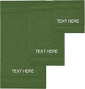 Chakir Turkish Linens Personalized 3 Piece Towel Set, 100% Cotton Luxury Turkish Towels for Bathroom, Soft Absorbent Towel Set with Bath Towel Hand Towel and Washcloth, Moss
