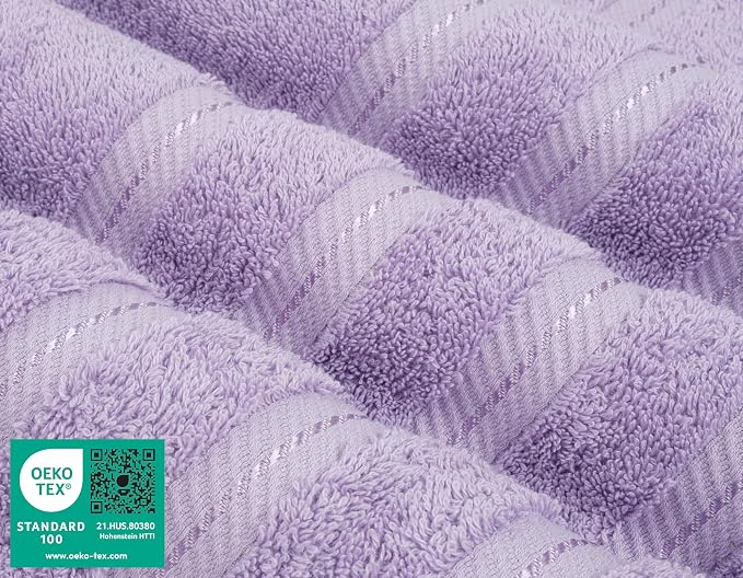 American Soft Linen 100% Cotton Luxury Turkish Towels, 4 PC Bath Towel Set | Soft Absorbent Quick Dry OEKO Tex Standard 100 Certificated Durable Machine Washable Premium Hotel Quality