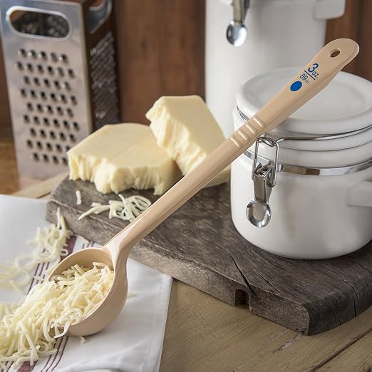 Carlisle FoodService Products Long Handle Measuring Spoon 3 Ounces Beige