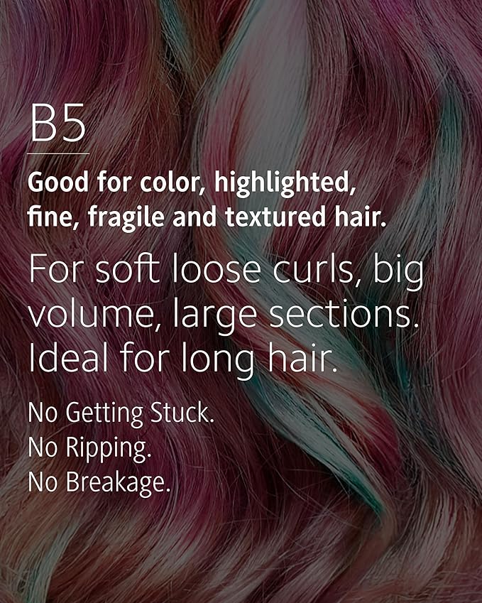 Ibiza Hair Boar Bristle Round Brush (B5-80mm) | Blonde Bristles & Cork Handle | Ideal for Color Treated Tresses | Soft Curls, Big Volume & Large Sections | Adds Shine for Long Styles