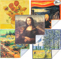 Extra Large [25 Pack] Classic Art Collection 2, Microfiber Cleaning Cloth - Ultra Premium Quality Microfiber Cloth(Best for Camera Lens, Glasses, Screens, and All Lens.)