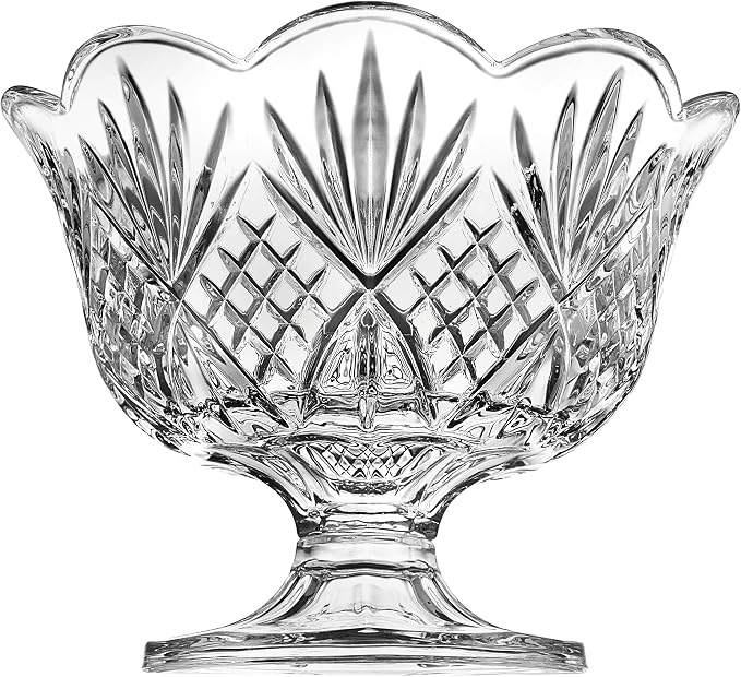 Godinger Dublin Centerpiece Glass Bowl