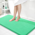 OLANLY Memory Foam Bathroom Runner Rugs 44x24, Long Bath Mats, Mint Green | Soft Quick Dry Bath Mats, Non-Slip, Absorbent Machine Washable Mat for Bathroom Floor, Tub and Shower, Home Decor Accessories