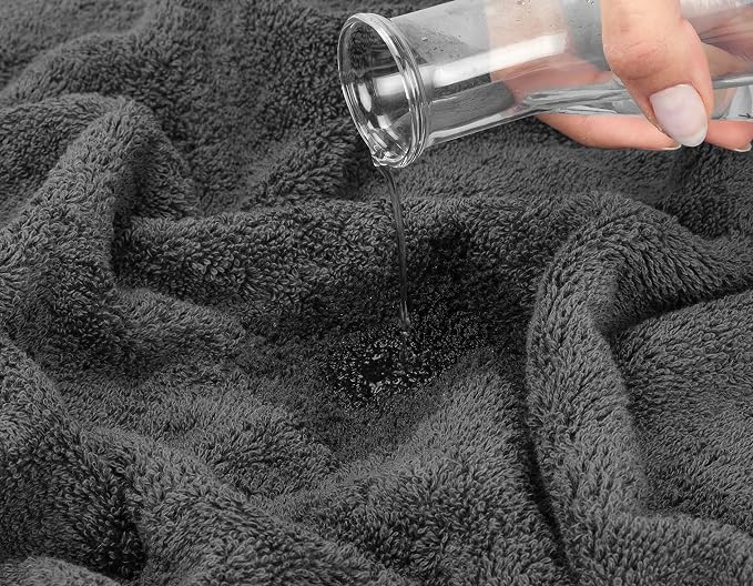 American Soft Linen 100% Cotton Luxury Turkish Towels, 4 PC Bath Towel Set | Soft Absorbent Quick Dry OEKO Tex Standard 100 Certificated Durable Machine Washable Breathable Premium Hotel Quality