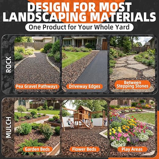 Rock Glue, 99% Super Thick & Max Coverage 4 Gallon Mulch Hold for Landscaping, Covers Up to 3X Area,Non-Toxic Pea Gravel Stabilizer Landscape, Gravel Binder for Pebble, Pine Straw, Gravel